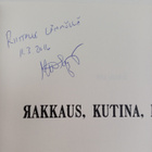 Mika Saranpää : Rakkaus, kutina, runous (signeerattu, tek... - pikkukuva 3