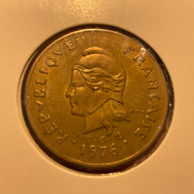 New Caledonia 100 francs