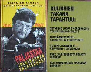 Juhani Mäkelä: Julkisuuden salaisuudet (Kovakantinen 1p.)