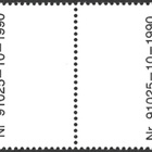 Ål 1991 Pohjola 2,10 mk välilöpari numero ** LaPe 051 - pikkukuva 2