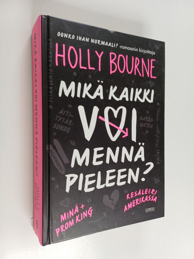 Holly Bourne : Mikä kaikki voi mennä pieleen