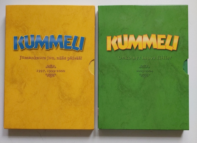 DVD Kummeli :  Keltainen,vihreä,sininen ja punainen kokoelma