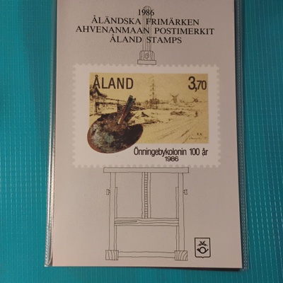 Ahvenanmaan postimerkit 1986