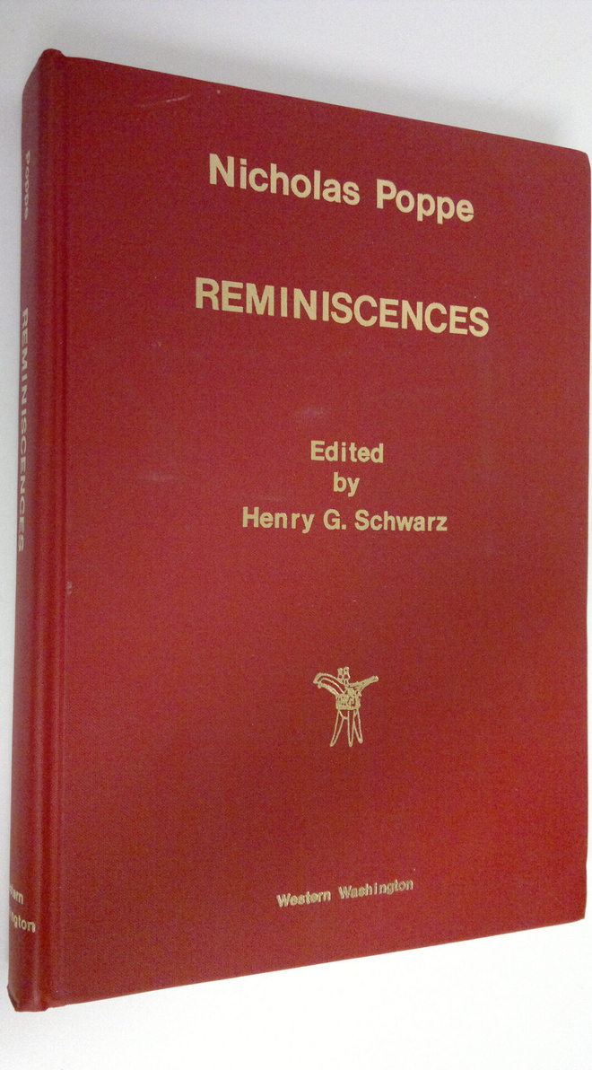 Nicholas Poppe : Reminiscences