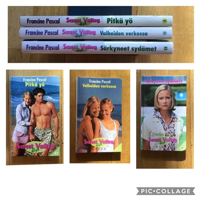 Francine Pascal : Sweet Valley sarjan kirjapaketti 90-luku
