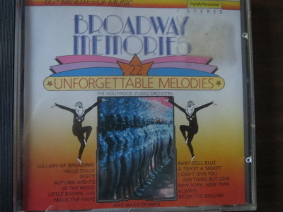 Broadway Memories CD