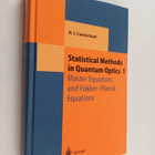 Howard Carmichael : Statistical methods in quantum optics... - pikkukuva 1