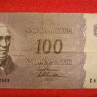 100 markkaa 1963 EI Litt C 6130409 - pikkukuva 1