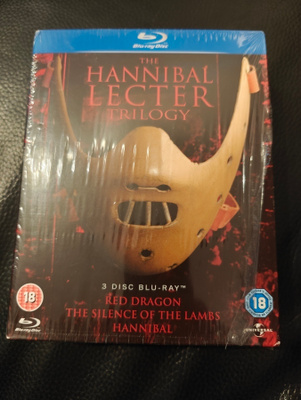 The Hannibal Lecter Trilogy Blu-ray box