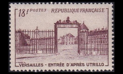Ranska 957 ** Versaillesin restaurointi (1952)