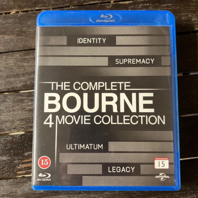 Bourne 4 movie collection blu-ray