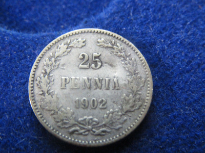 25 penniä 1902
