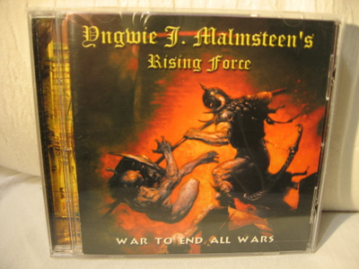 Yngwie J. Malmsteen´s Rising Force: War To End All Wars CD.