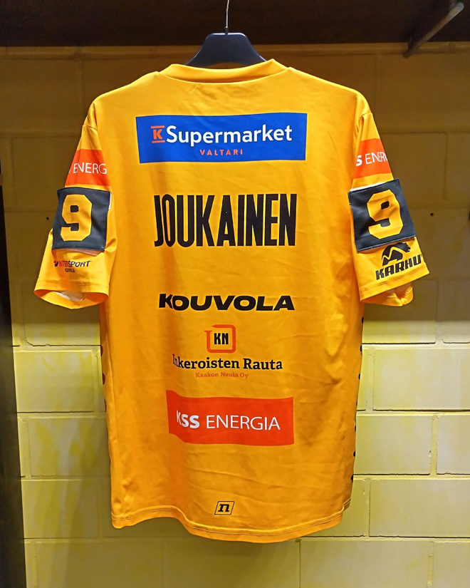 KPL Jiri Joukainen Game Worn vieraspelipaita