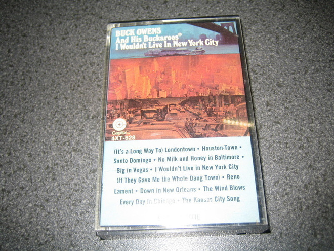 Buck Owens - I Wouldn't Live In New York City (c-kasetti)