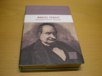 Marcel Proust: Vastalause Sainte-Beuvelle