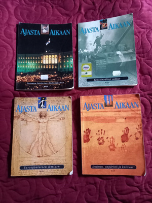 Ajasta aikaan, 4 historian oppikirjaa
