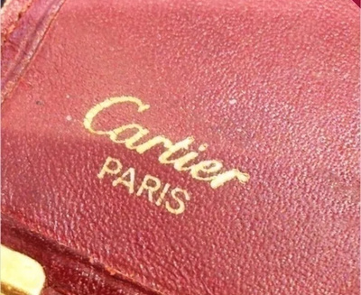 CARTIER WALLET LEATHER