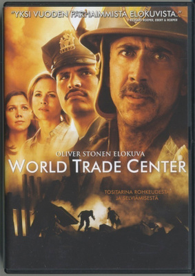 WORLD TRADE CENTER – Suomalainen DVD 2007 - Oliver Stone
