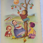 lapset poimii omenoita, sign?, kulkenut 1961 - pikkukuva 1