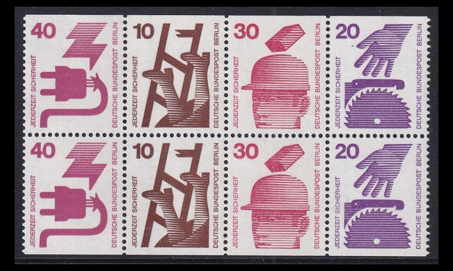 Berlin 403-7hb17 ** Käyttösarja tapaturmien ehkäisy vihko
