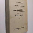 Axel Rosendahl : Aakkosellinen sanaluettelo lukukirjaan D... - pikkukuva 1