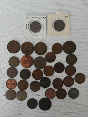 10 penniä 1867