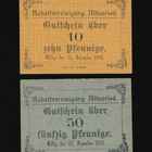 Saksa Notgeld 10, 50 Pfennig, Altusried 1918 XF - pikkukuva 1
