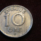 10 öre 1946 Ruotsi-Sweden. Kustaa V - pikkukuva 1