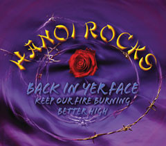 Hanoi Rocks – Back In Yer Face JAPAN CD SINGLE