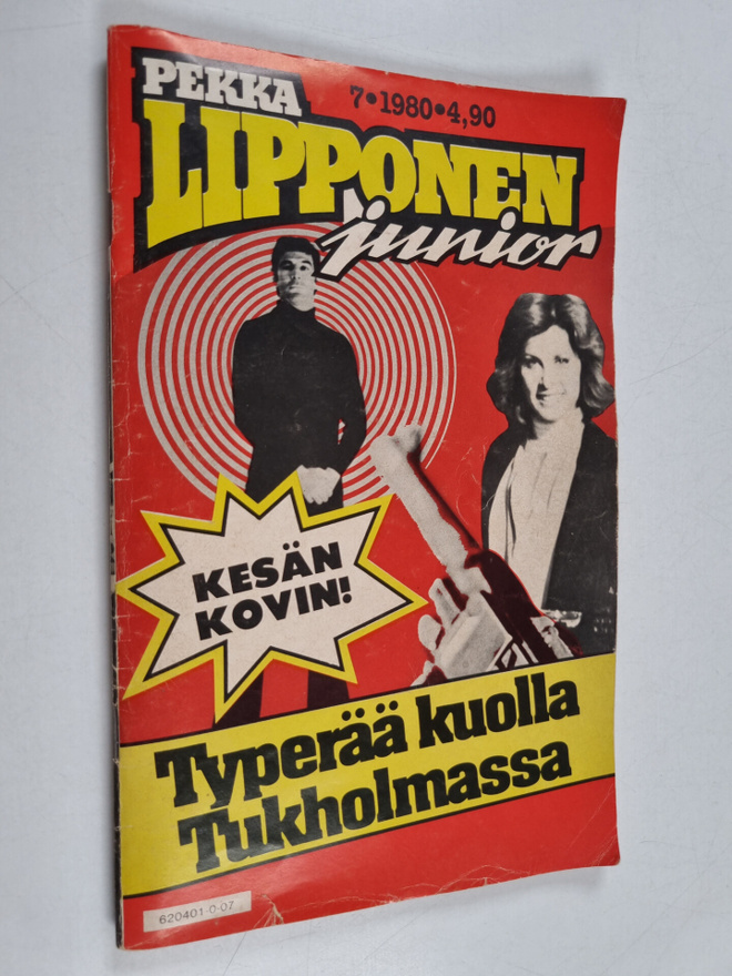 Pekka Lipponen junior 7/1980 : Typerää kuolla Tukholmassa