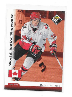 1998-99 UD Choice #273 Brian Willsie Canada ex TPS RC