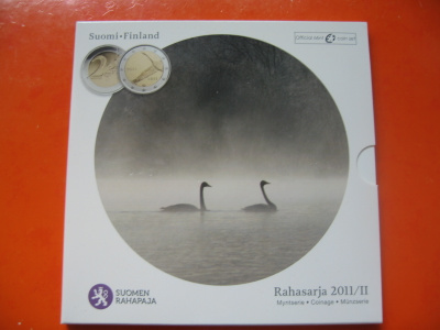 Suomi euro rahasarja 1c-2e x 2 BU - 2011 / II