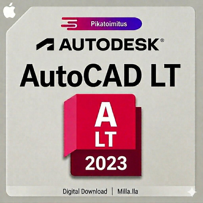 AutoCAD LT 2023 | macOS | 1 vuoden lisenssiavain