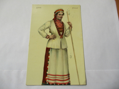 Kansanpuvut; Björkö (o) - 1918