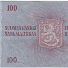 100 Markkaa 1963 Litt.A G-sarjaa tähdellä, kl.6 - pikkukuva 2