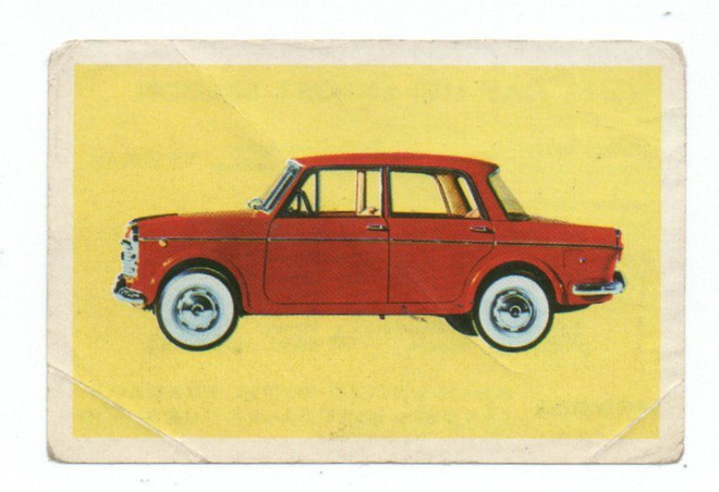 Purkkakuva Hellas Autosarja 115 n:o 67 FIAT 1100 EXPORT SALO
