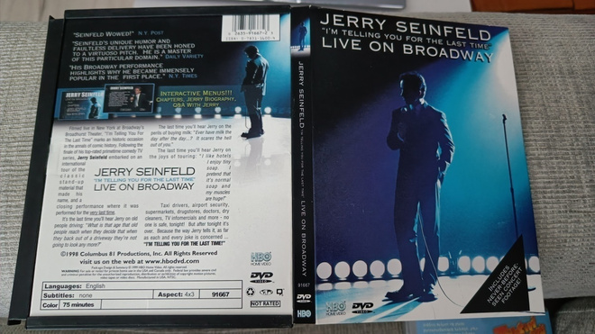 Jerry Seinfeld - I'm Telling You for the Last Time