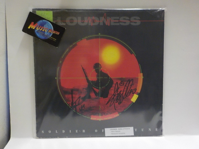 LOUDNESS - SOLDIER OF FORTUNE EX/ EX- LP + NIMMARIT