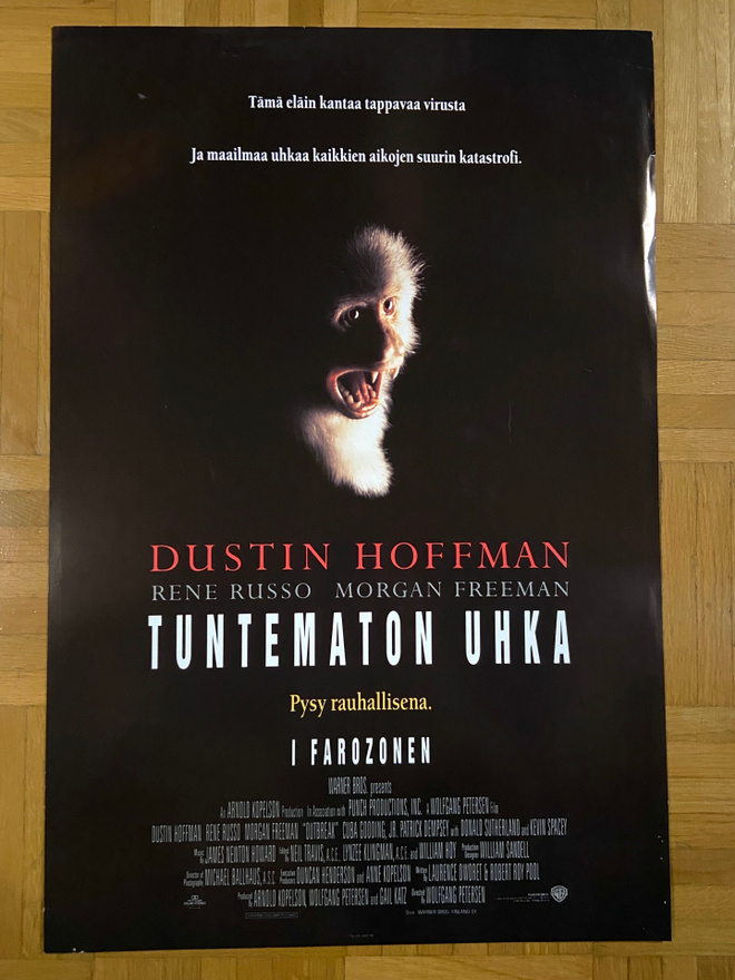 Vanha elokuvajuliste: Tuntematon uhka