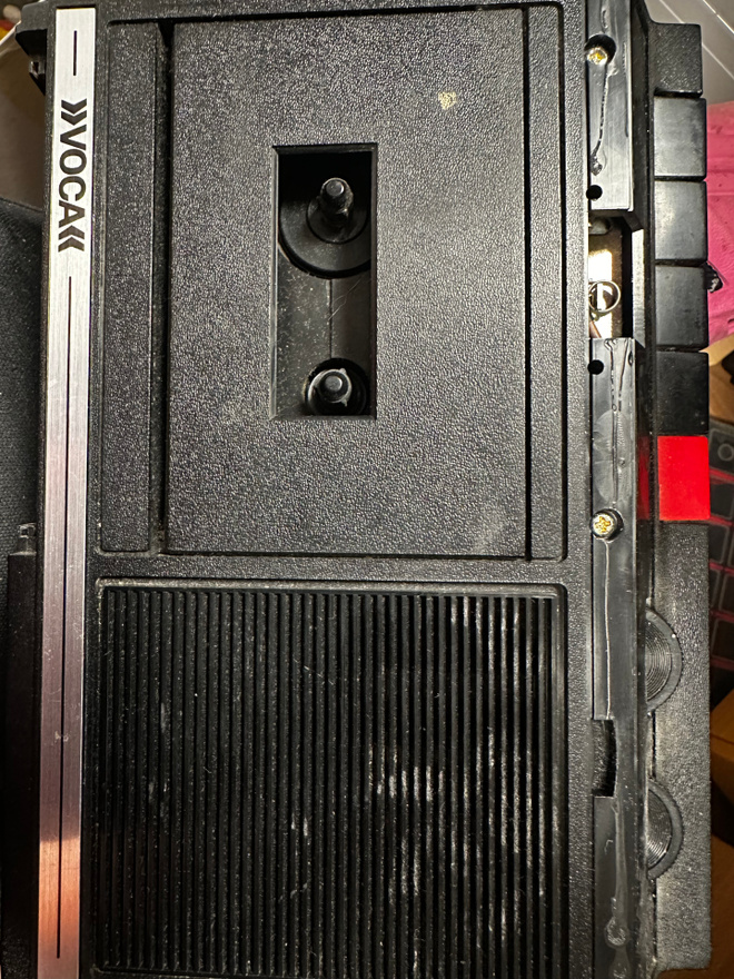 Voca SOLID STATE portable cassette tape recorder MODEL 5000