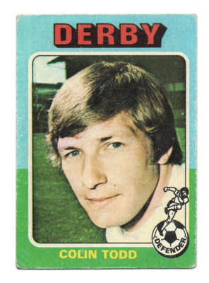 Purkkakuva Jalkapqllo n:o 59 COLIN TODD. DERBY.