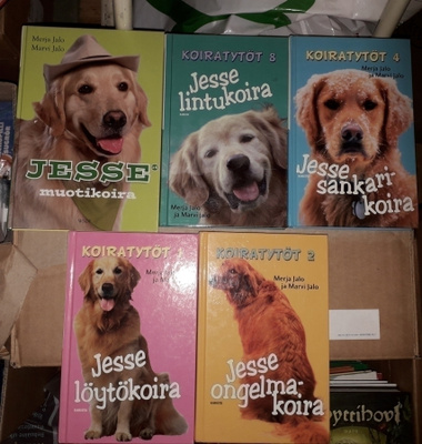 KOIRATYTÖT kirjoja  valitse