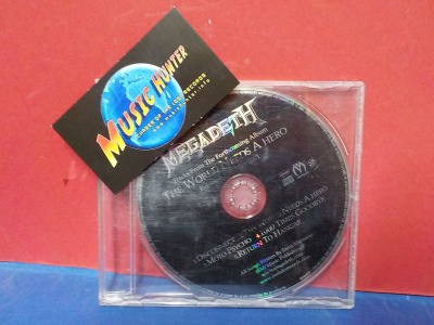 MEGADETH - THE WORLD NEEDS A HERO PROMO CDS