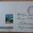 Martta Wendelin joulukortti, kuvassa raamattu, v. 1951 - pikkukuva 3