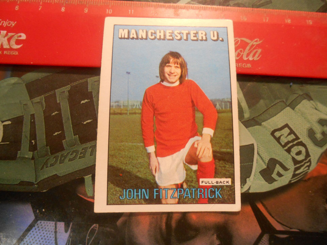 K7. A&B.C. #126 J. Fitzpatrick Manchester United