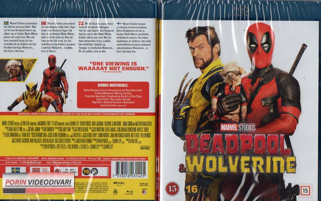 deadpool & wolverine	(15 953)	UUSI	-FI-	BLU-RAY	nordic,		rya