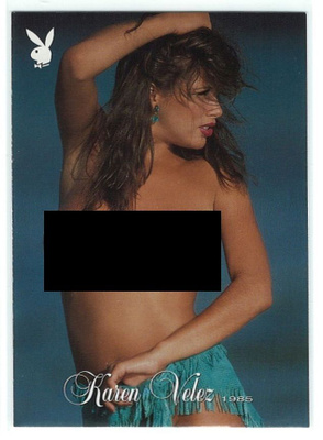 2003 Playboy Playmate of the Year #52 Karen Velez