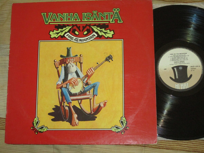 VANHA ISÄNTÄ - Fire On The Mountain - LP 1977  EX