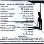 VANDAALIT/LOOSE PRICK - split CDR (demo & treeni 1978/79) - pikkukuva 2